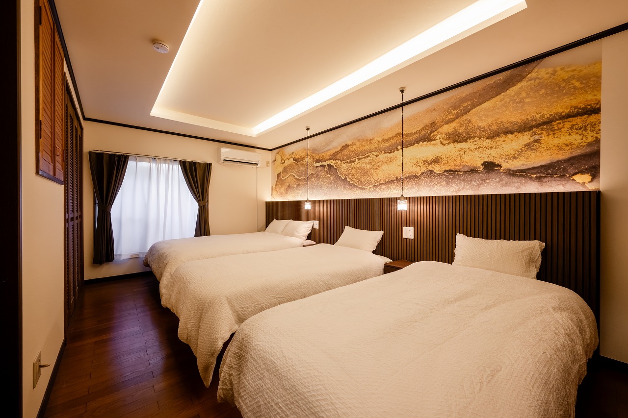 大阪府大阪市東成区『民泊施設』インテリアコーディネート実績